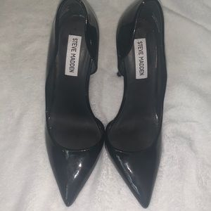 Black Steve Madden stiletto heels